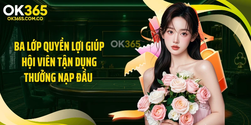 Ba lớp quyền lợi giúp hội viên tận dụng thưởng nạp đầu 