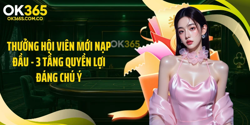 Thưởng Hội Viên Mới Nạp Đầu - 3 Tầng Quyền Lợi Đáng Chú Ý